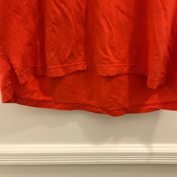 James Perse Standard Cropped T-Shirt orange small - Picture 5 of 10